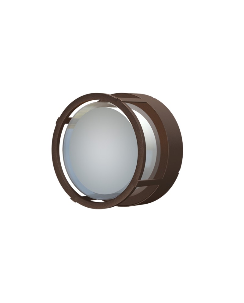 CREEK * PLAFÓN/APLIQUE EXTERIOR CORTEN LED IP65 - 15W - CCT